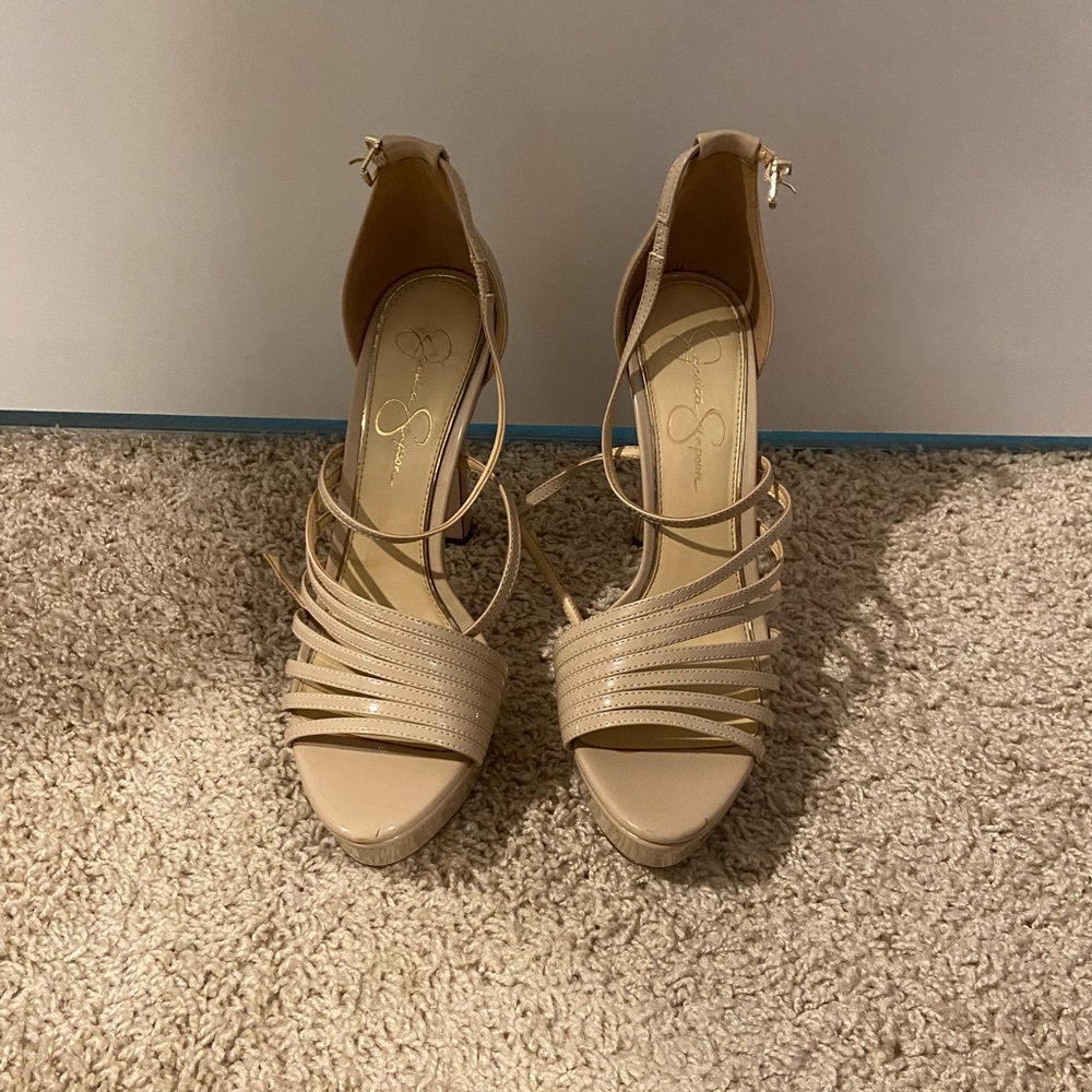 Jessica Simpson Platform Heels Size 8.5